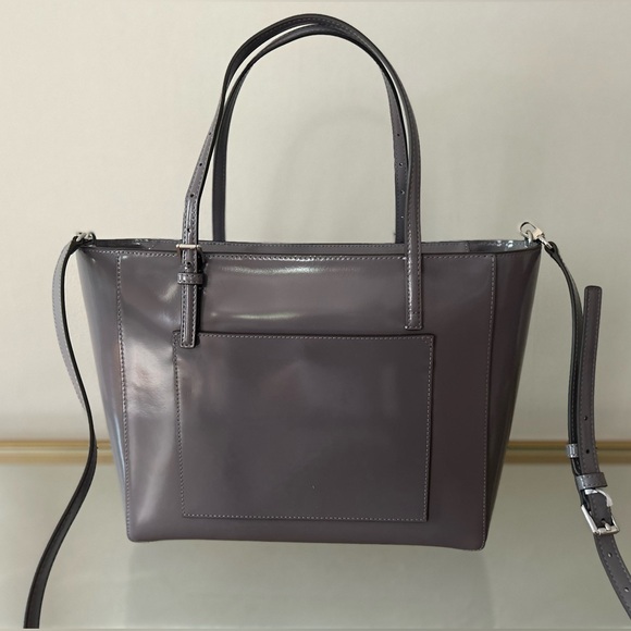 Tory Burch Emerson Tote in Grey. Excellent condition - Picture 5 of 7